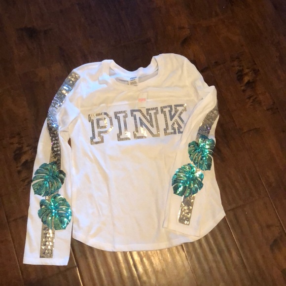 PINK Victoria's Secret Tops - NWT bling tee